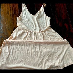 Light cream Medium size H&M sleeveless dress